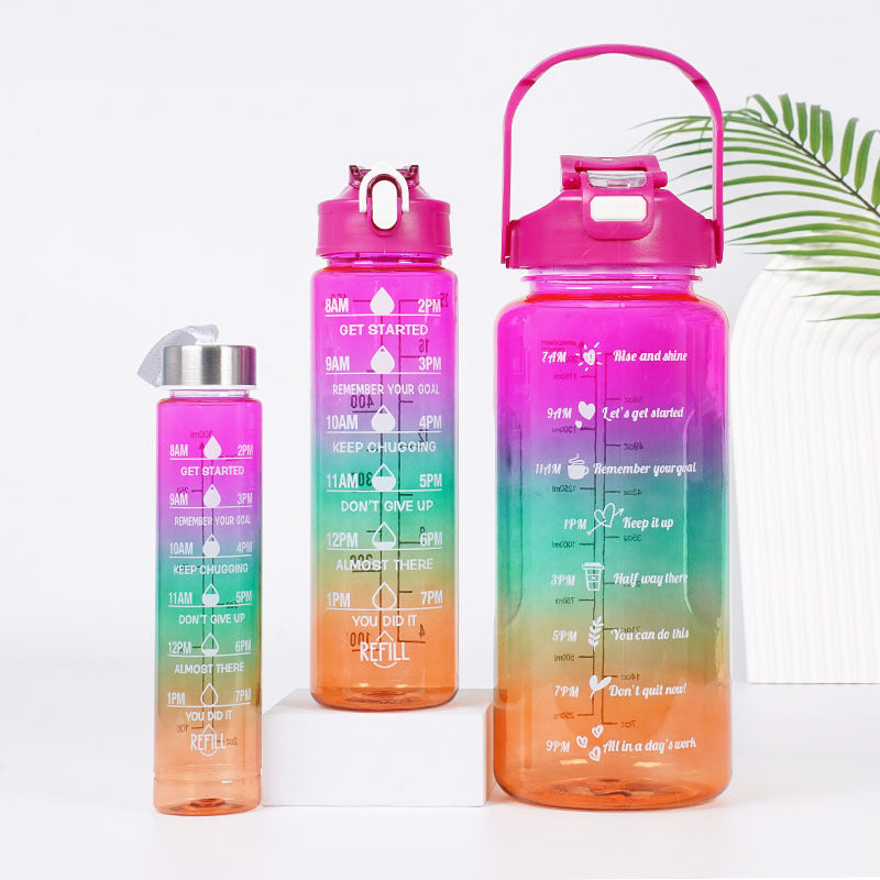 סט 3 הבקבוקים שיעשה לכם סדר בשתייה – JumpSip™