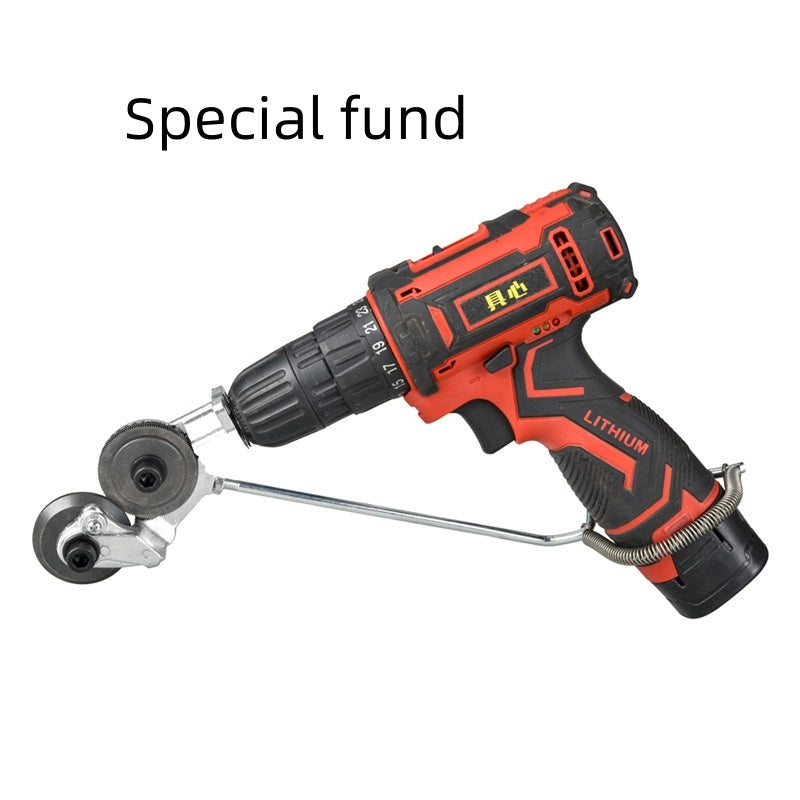 חותך המתכת החכם שמתלבש על כל מקדחה - DrillCutPro™