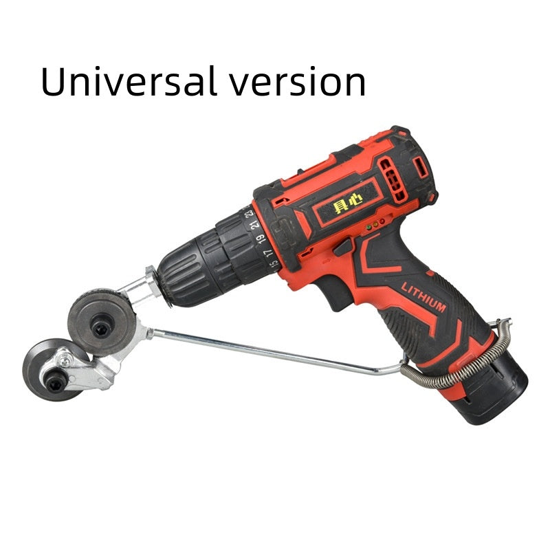 חותך המתכת החכם שמתלבש על כל מקדחה - DrillCutPro™
